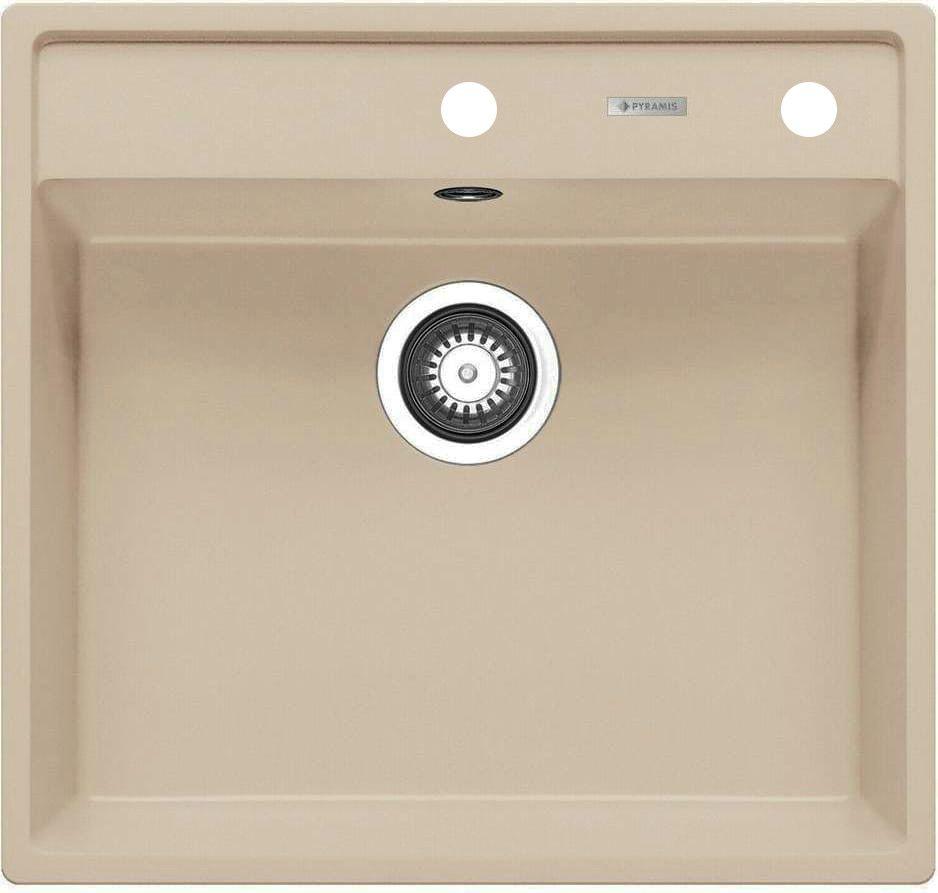 PYRAMIS CAMEA (53x50) 1B granite sink 070007801 sand beige