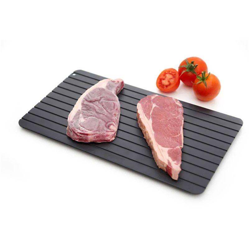 Tray for quick defrosting of food, size 23 x 16.5 x 0.2cm