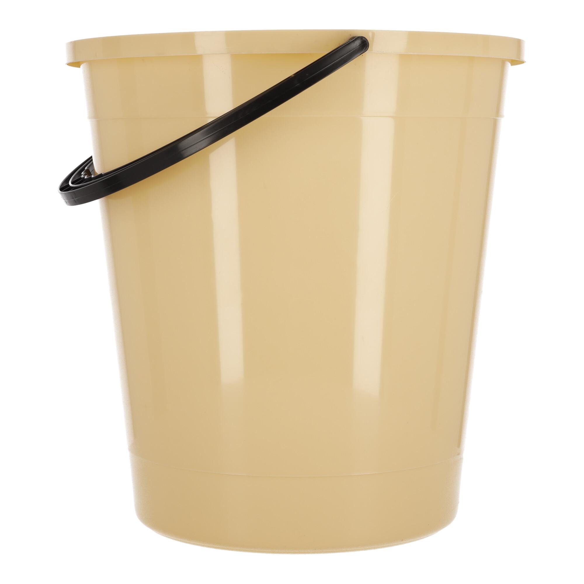 Bucket 20L, POLISH PRODUCT - beige