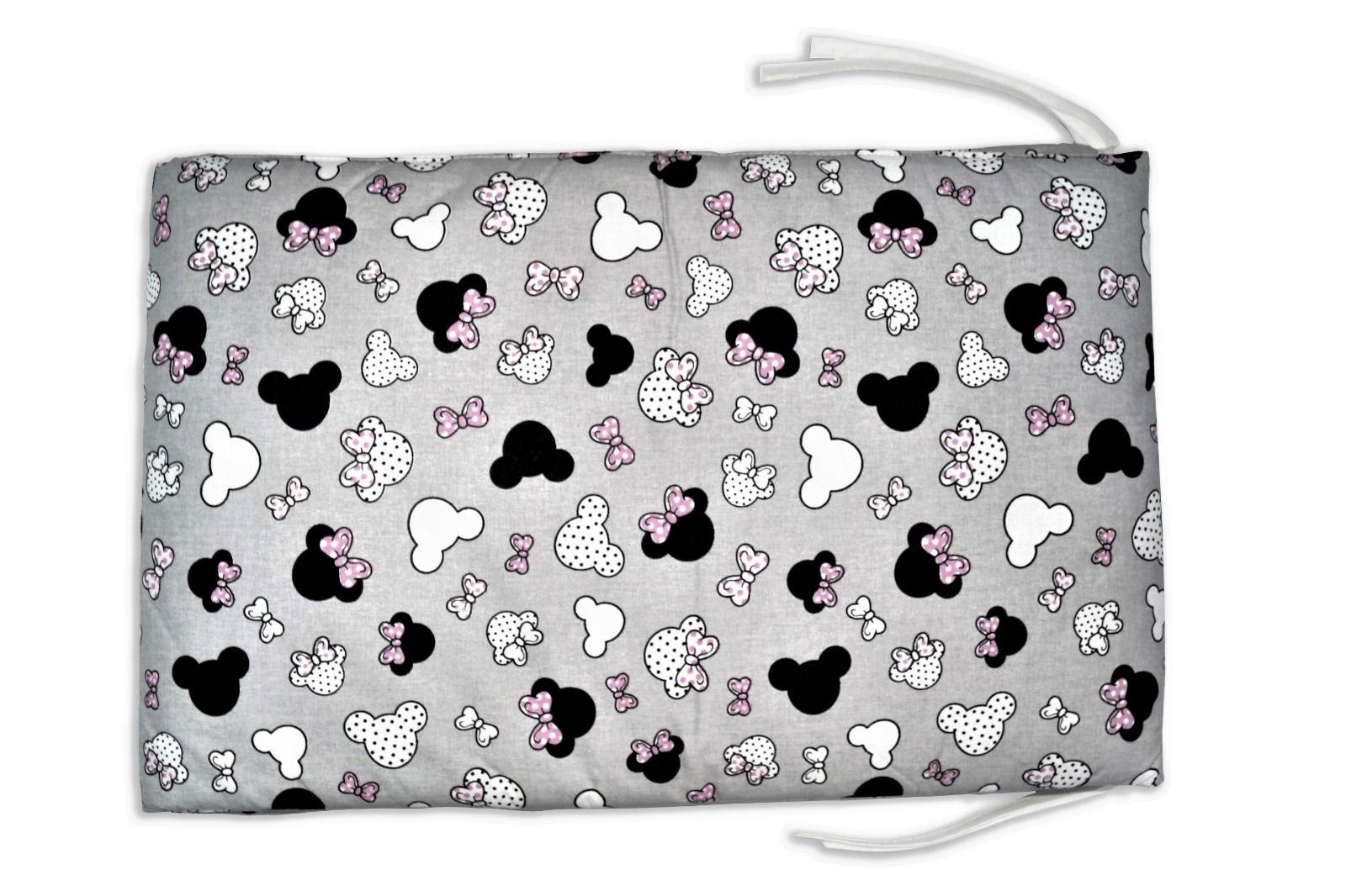 A set of children's bedding 5in1 90x120cm - pink Minnie Mouse