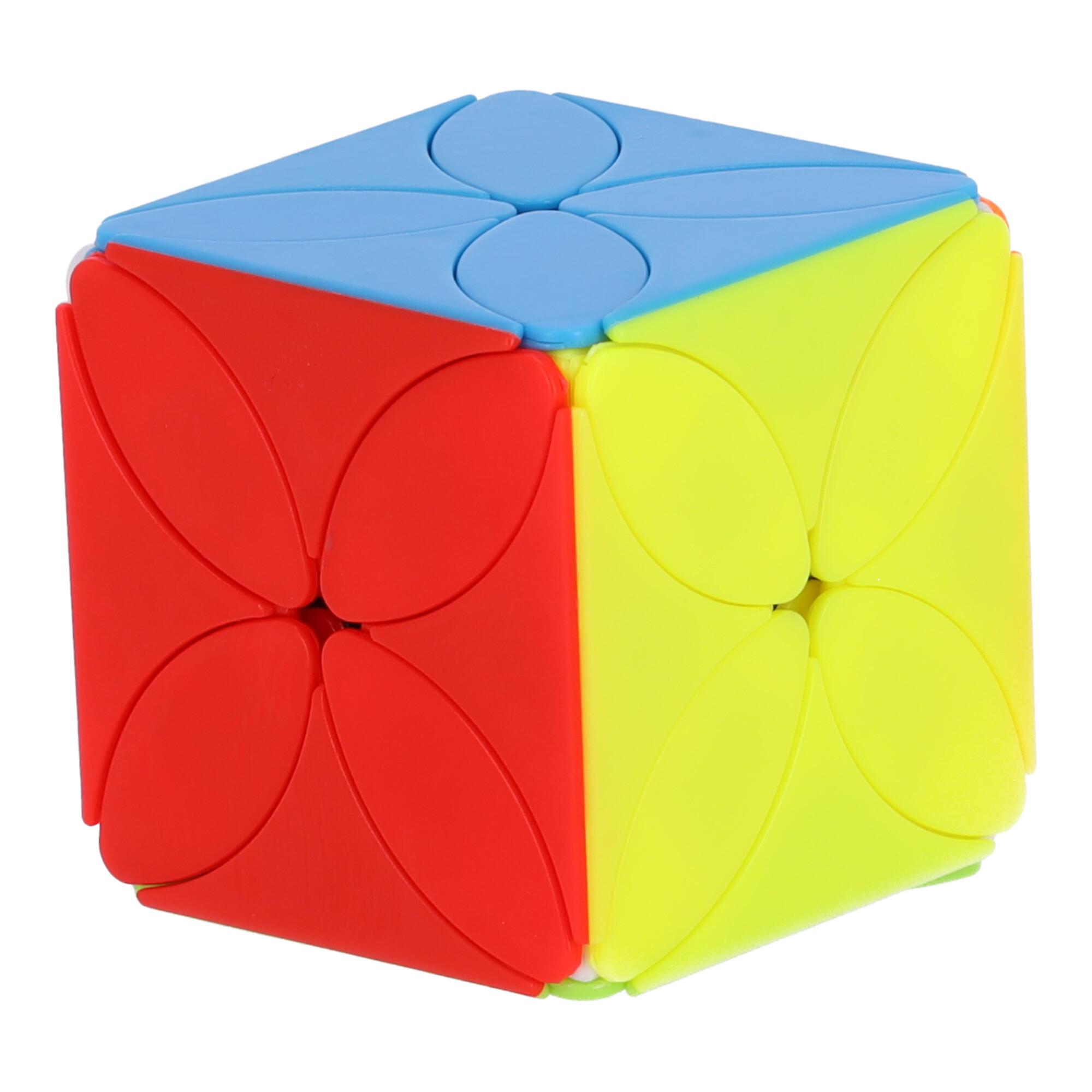 Modern jigsaw puzzle, logic cube, Rubik's Cube - Leaf Clover's, type II