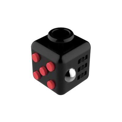 Anti-stress cube Fidget Cube Black / Red