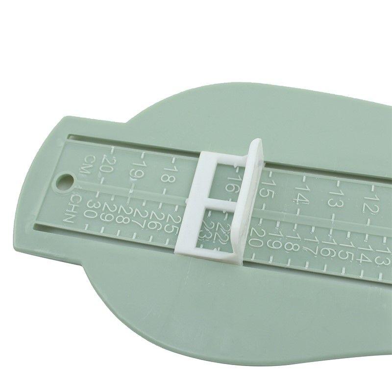 Measure for measuring the length of foot shoes - green, type II