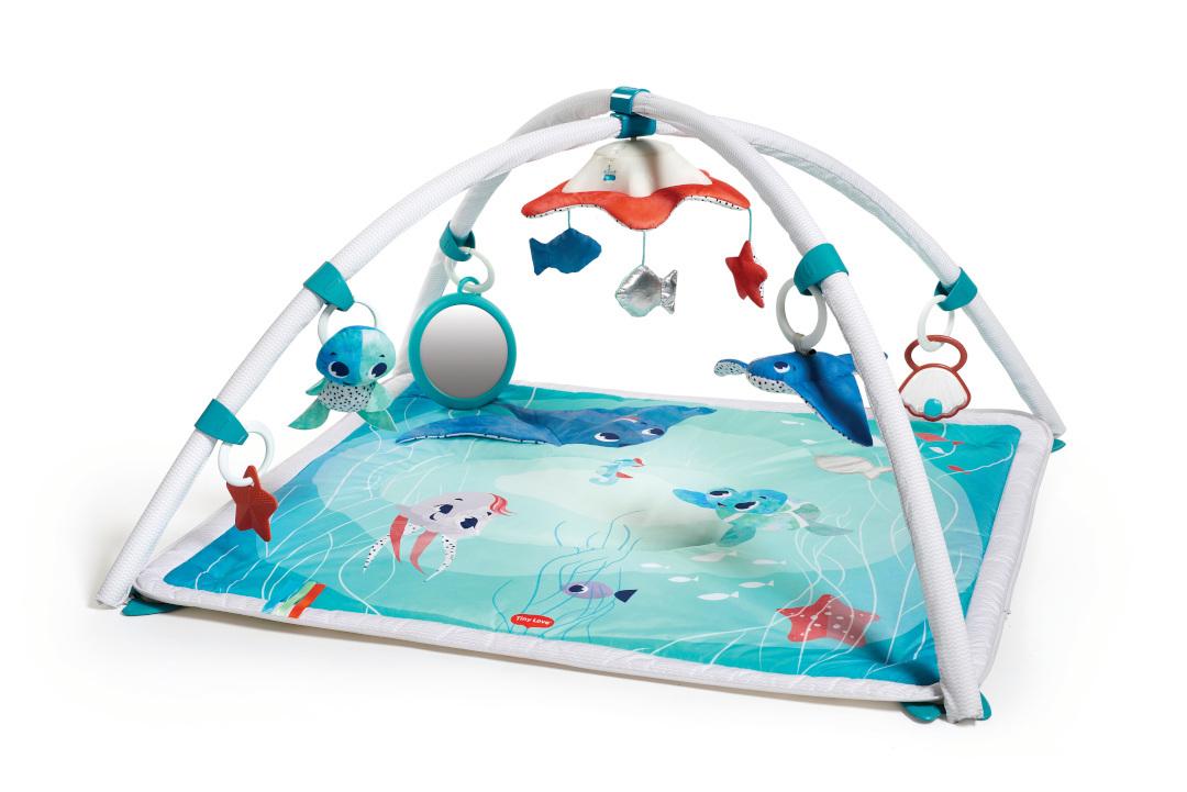 Educational mat with risers and carousel - Treasures of the Ocean