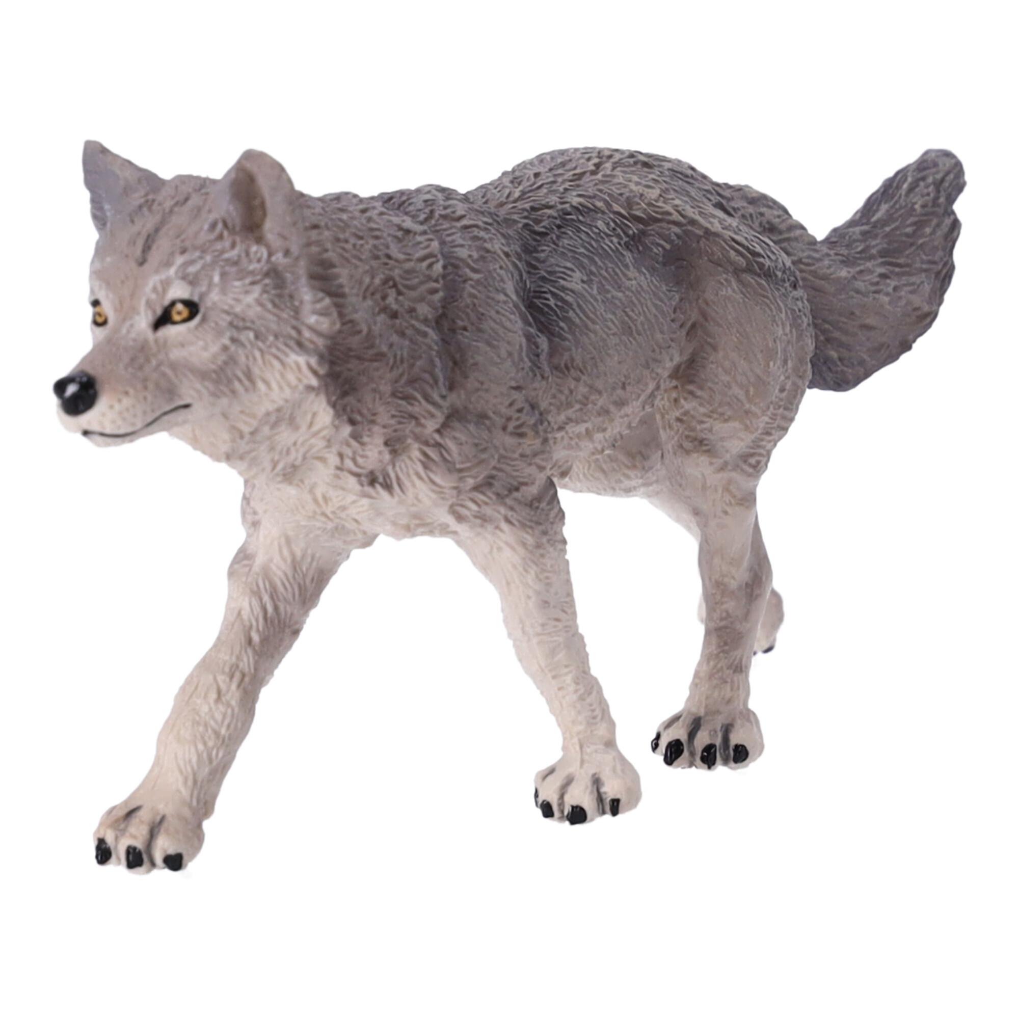 Collectible figurine Wolf gray, Papo