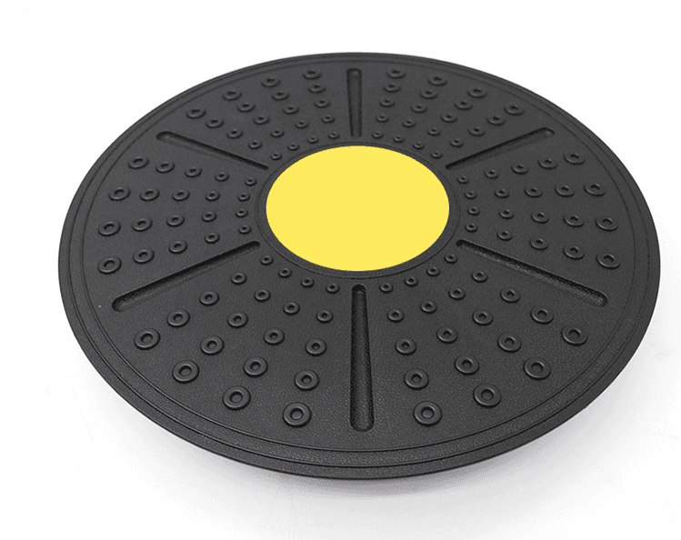 Balancing platform / Balance trainer - black and yellow