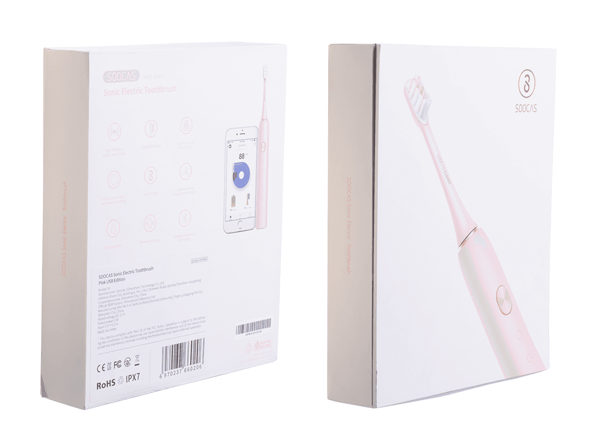 Soniczna szczoteczka do zębów Xiaomi Soocas X3 - różowa