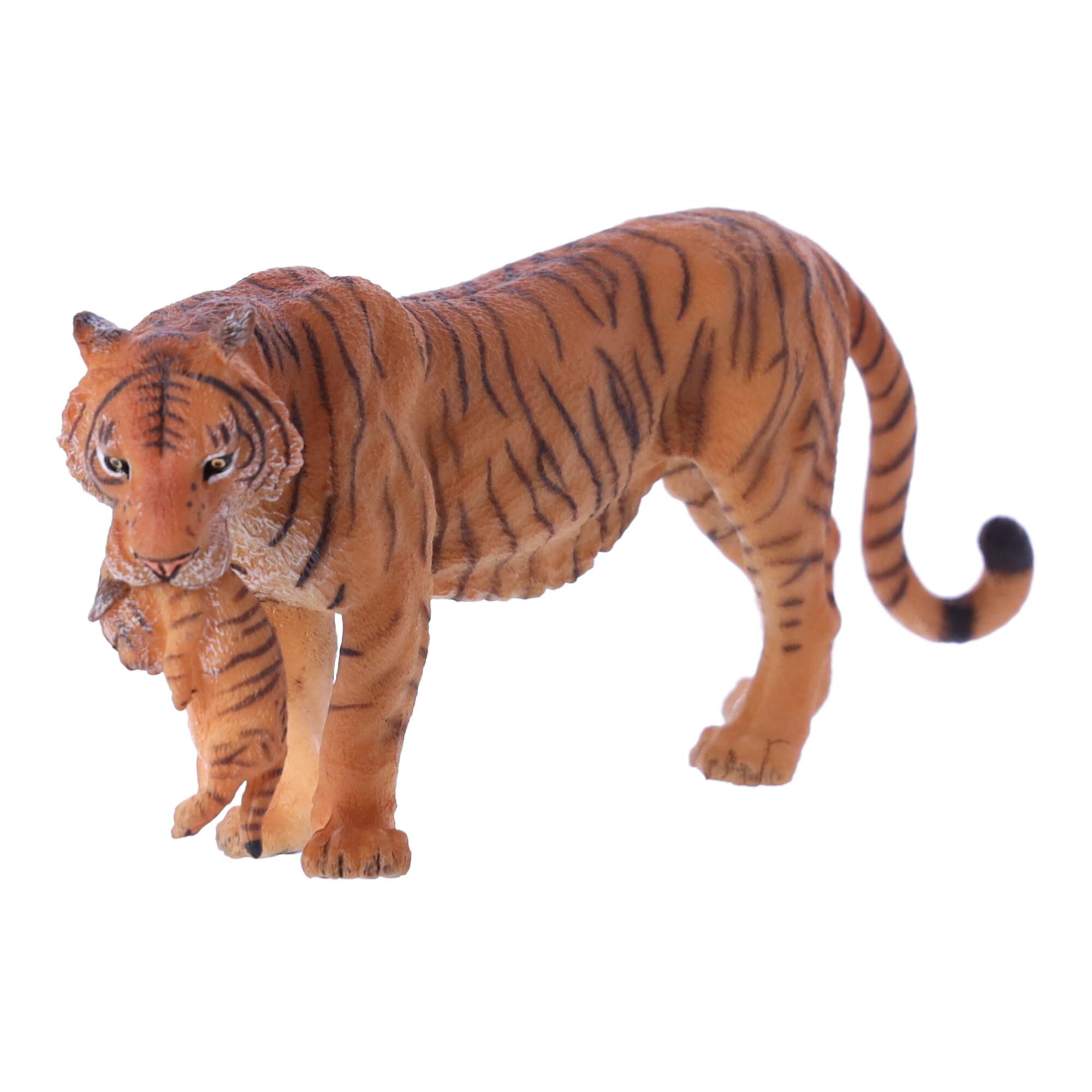 Collectible figurine Tigress with cub, Papo