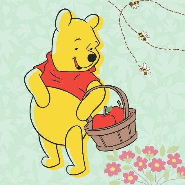 Squeaky bath book - Winnie the Pooh