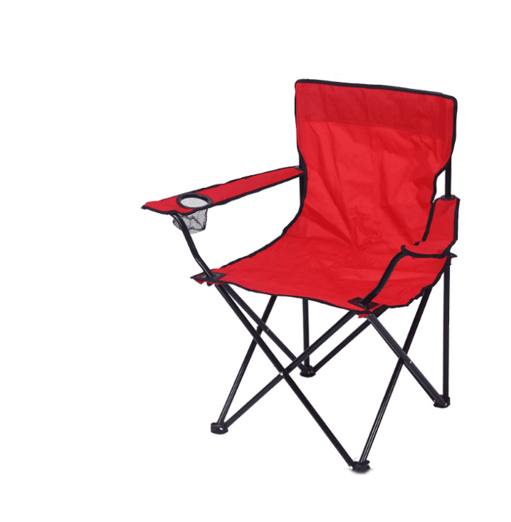 Folding Tourist Fishing Chair - Red