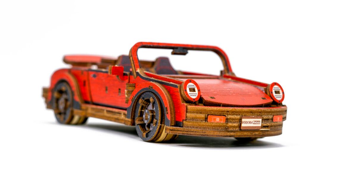 Drewniane Puzzle 3D – Samochód Sport Car Limitowana edycja