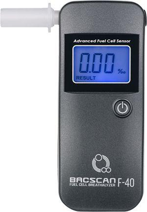 BACscan F-40 alcohol tester 0 - 4% Gray