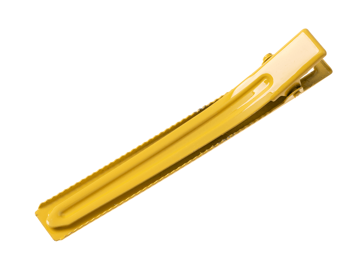 A set of 3 pieces hairpins "clip" - beige yellow dark blue