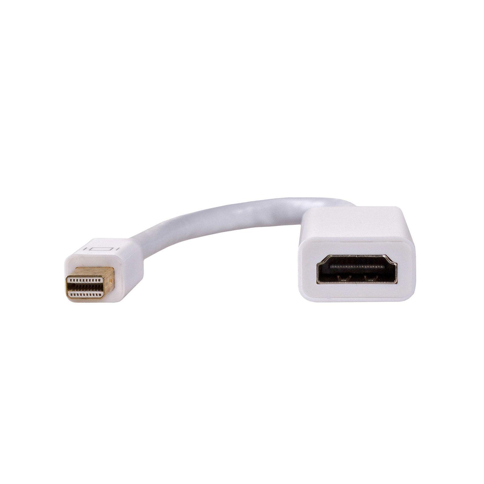 Akyga AK-AD-38 video cable adapter 0.15 m HDMI Type A (Standard) Mini DisplayPort White
