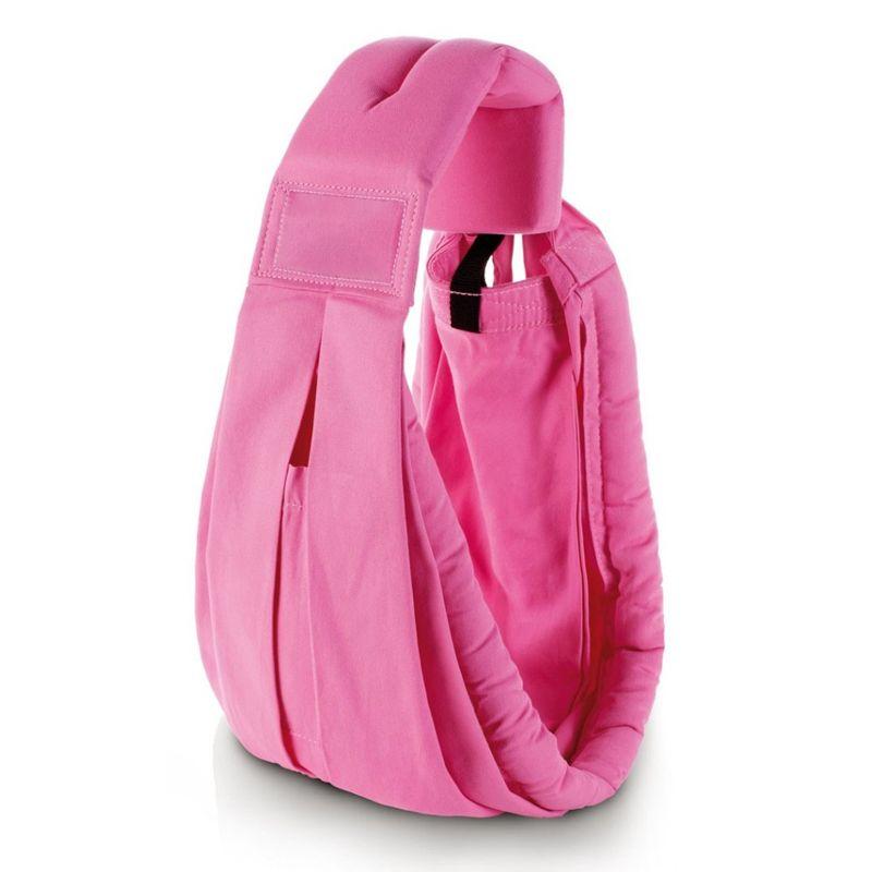 Ergonomic baby wrap - pink