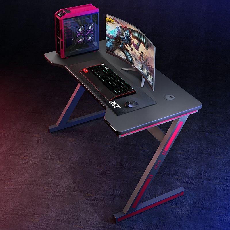 Gaming desk with backlight 140 x 60