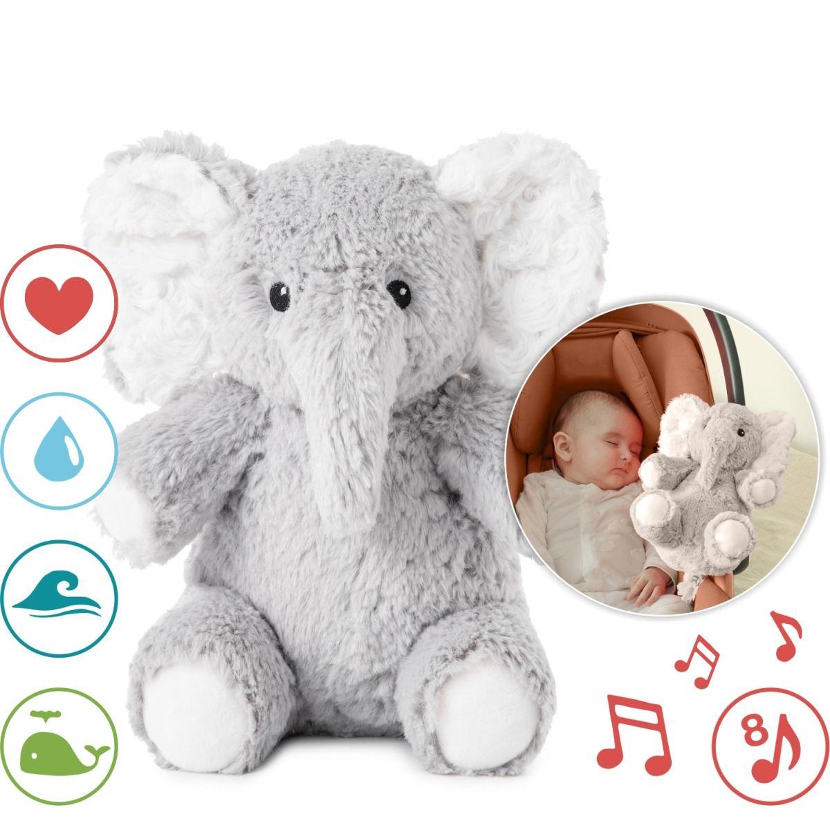 Humming Elephant with music box