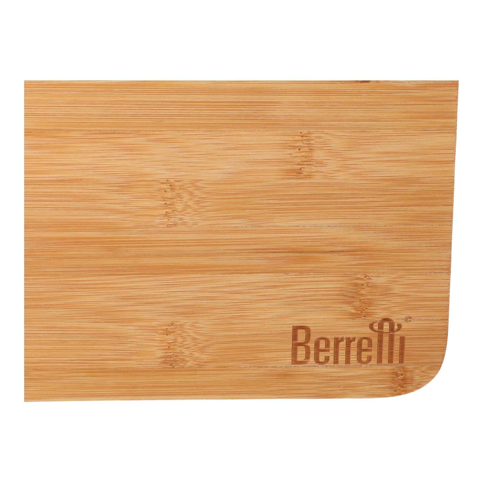 Deska do krojenia bambusowa BERRETTI, rozm. 32.5x22x0.7 cm