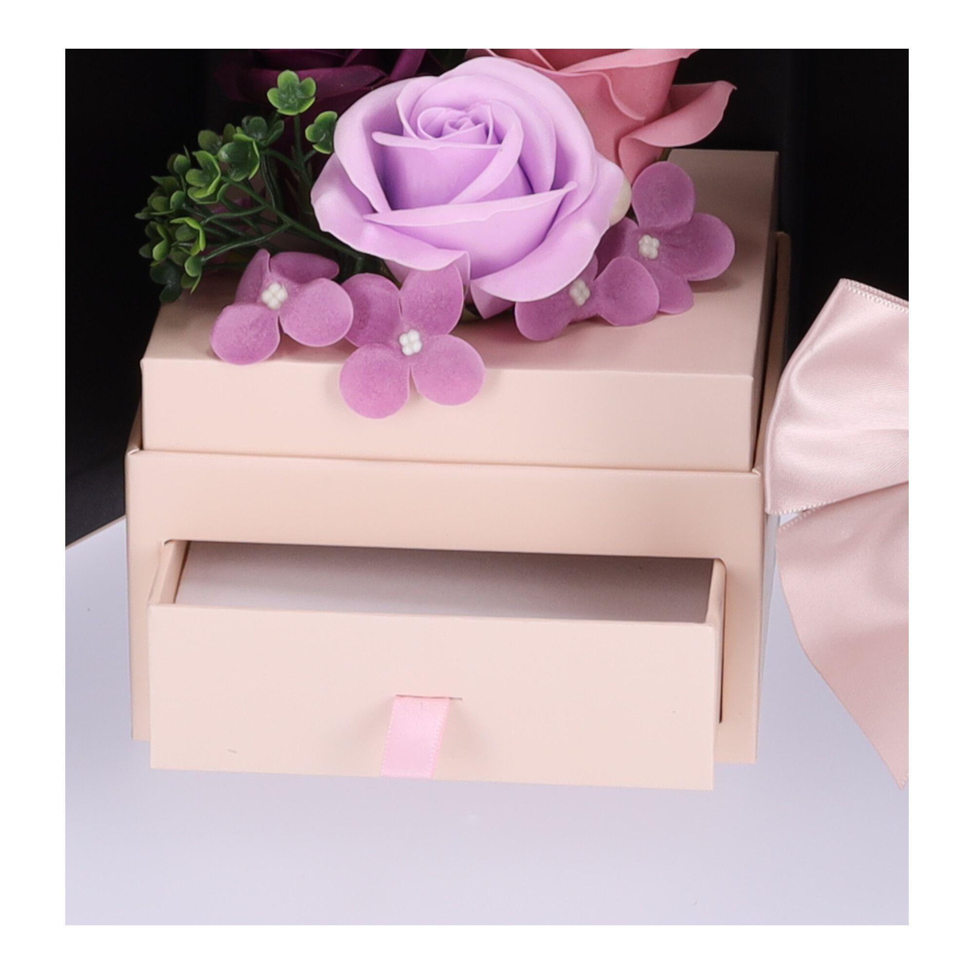 Pudełko na biżuterię - różowe
