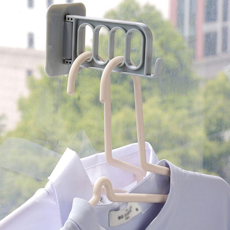Mobile organizer for hangers - gray