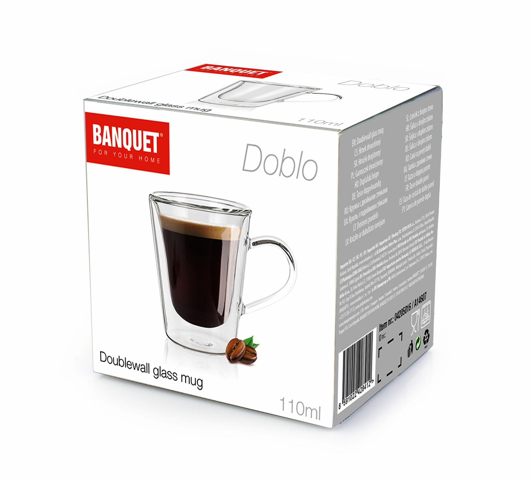 DOBLO double wall cup 110ml