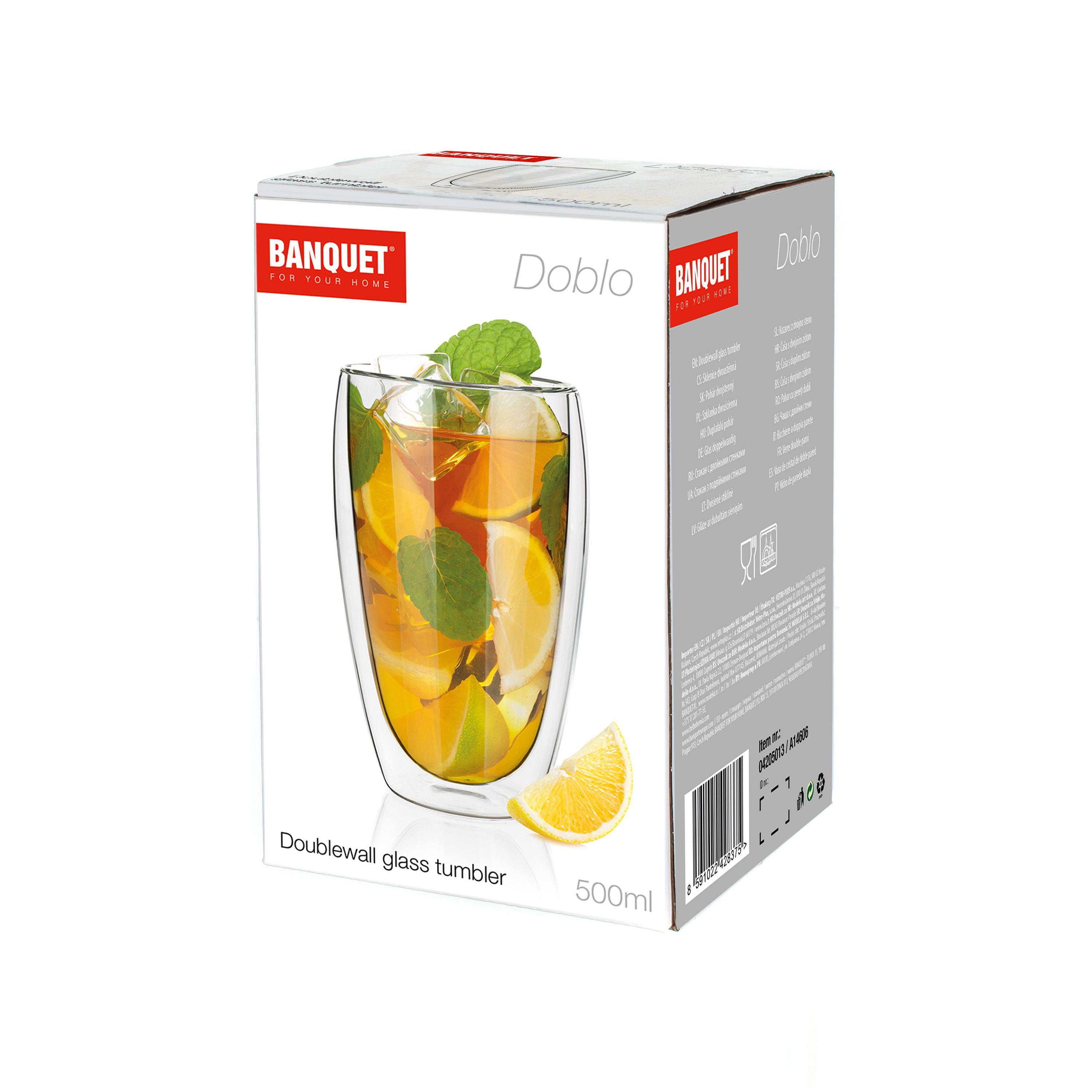 Double wall cup DOBLO 500ml