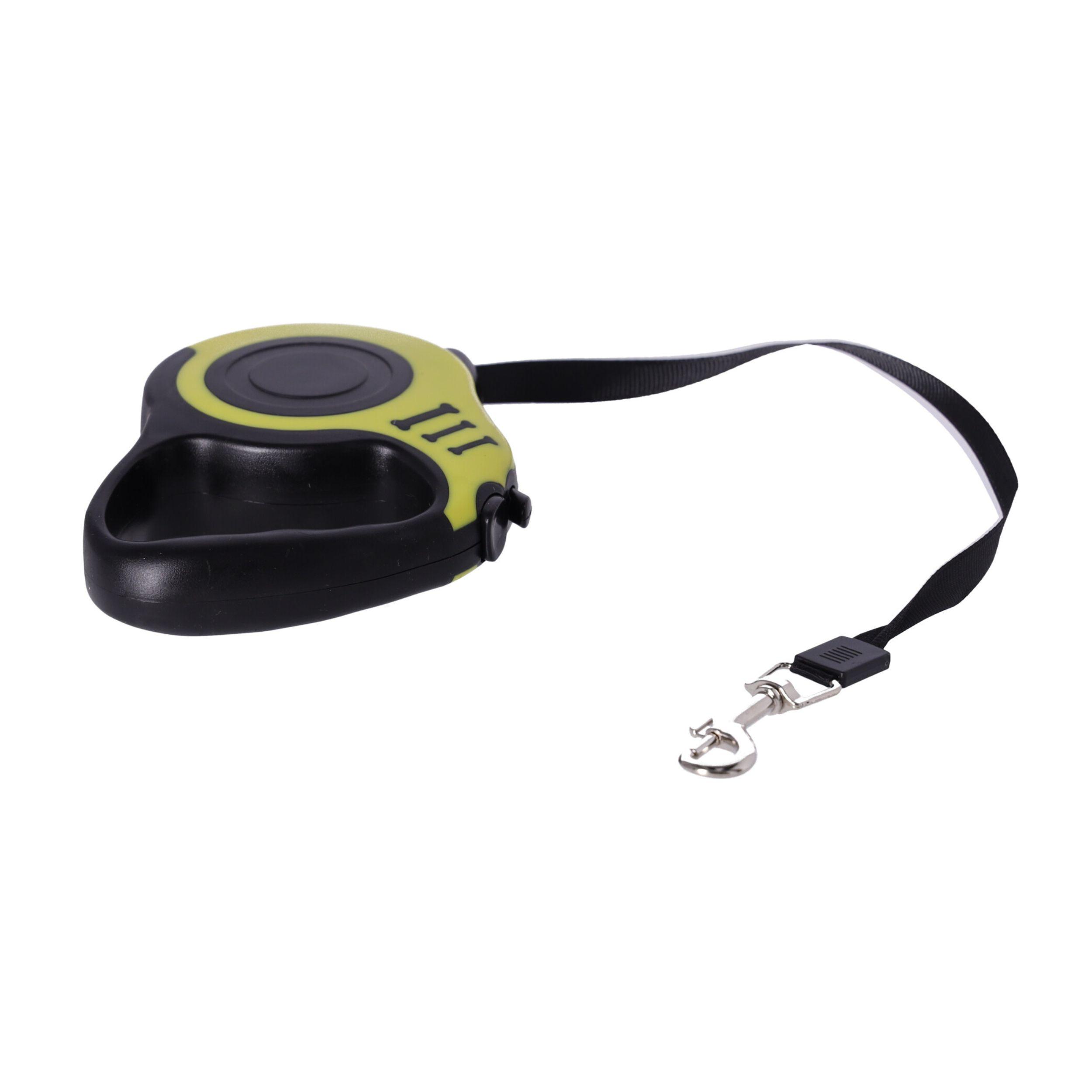 Automatic dog leash / tape leash - L. 3m, type I