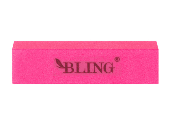 Professional BLING nail polishing block - mix of colors
