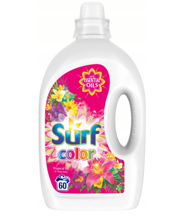 A set of surf washing gels 3 x 3l
