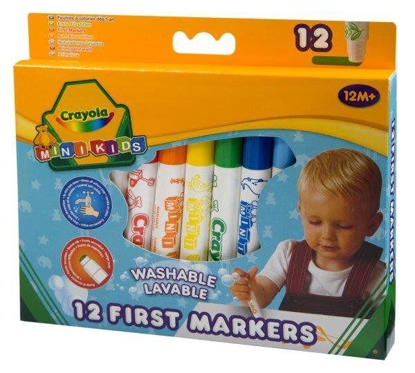Crayola Baby: BABY Washable Super Durable Markers 12 sh