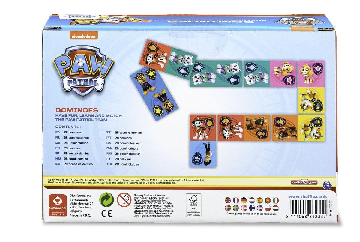 Cartamundi: Paw Patrol Dominoes game