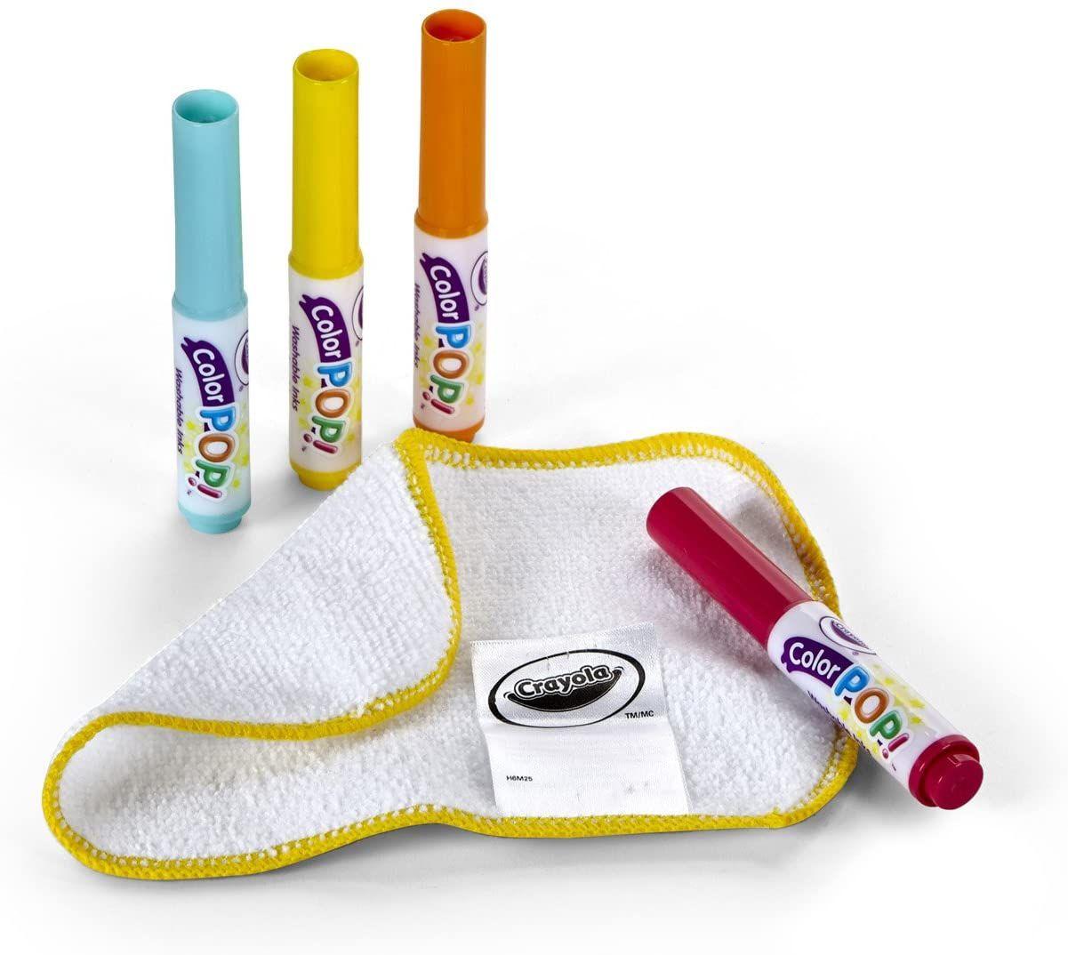 Crayola: Colour POP - Zestaw 4 suchościeralnych mini flamastrów