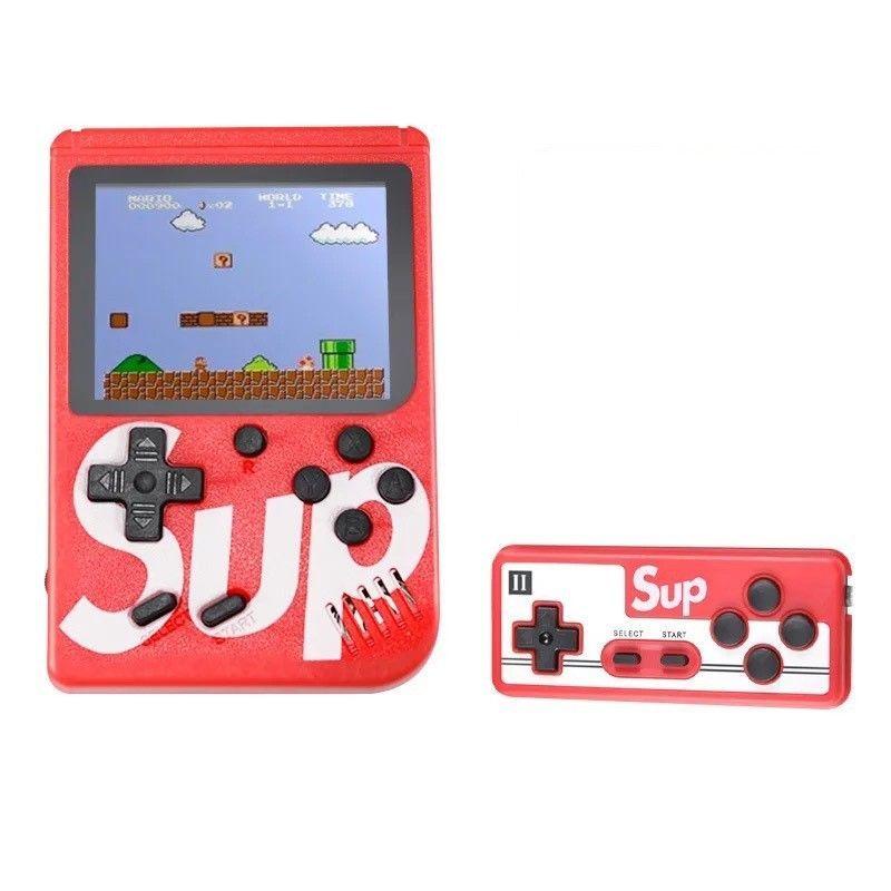 cafetería estoy sediento Jane Austen Mini handheld console SUP 400 games - red (for dwo players)