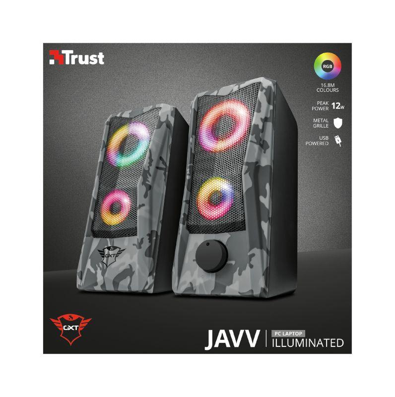 Trust GXT 606 Javv Black, Grey Wired 6 W