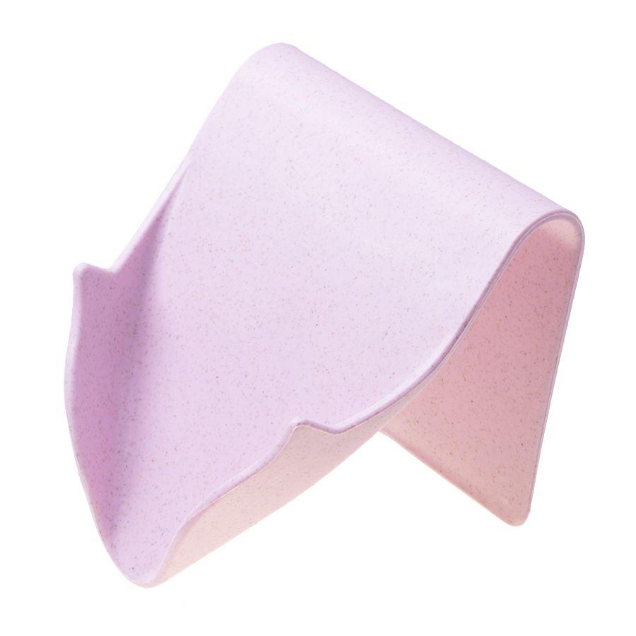 Wall soap dish - pink 