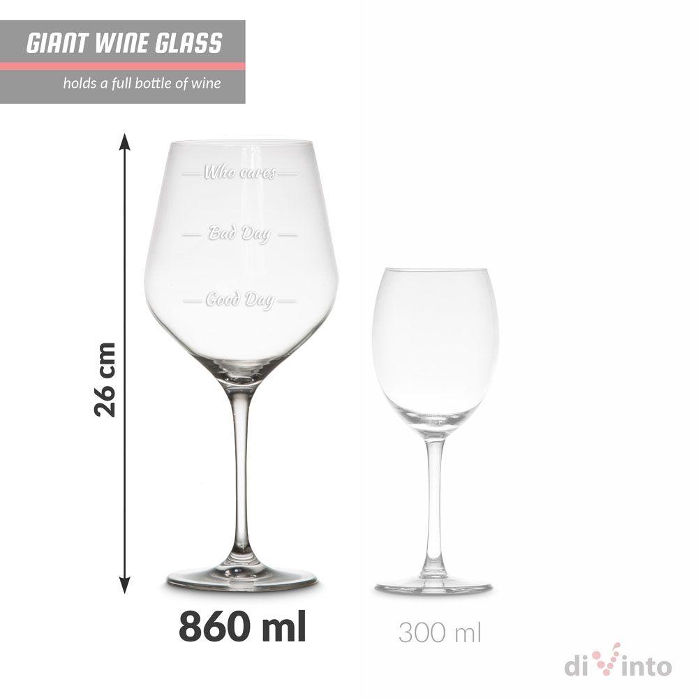 Giant glass diVinto - Who cares - Diamond