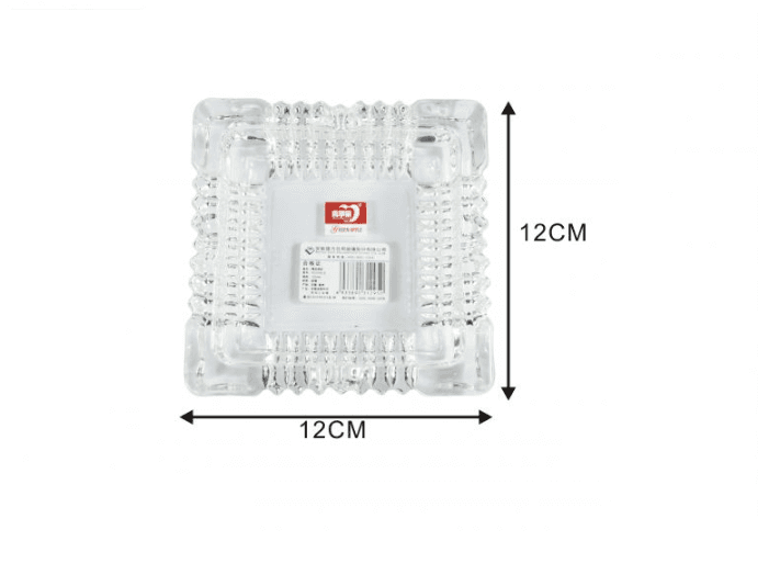 Popielniczka szklana – średnia 12 cm