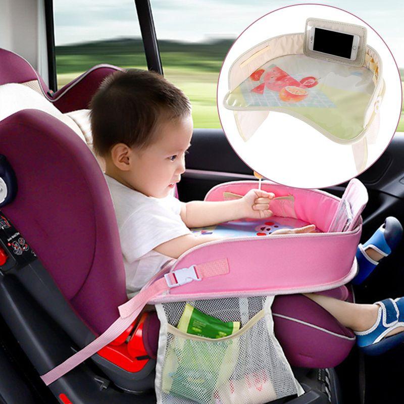 Travel table for children in the car seat "Fruit"