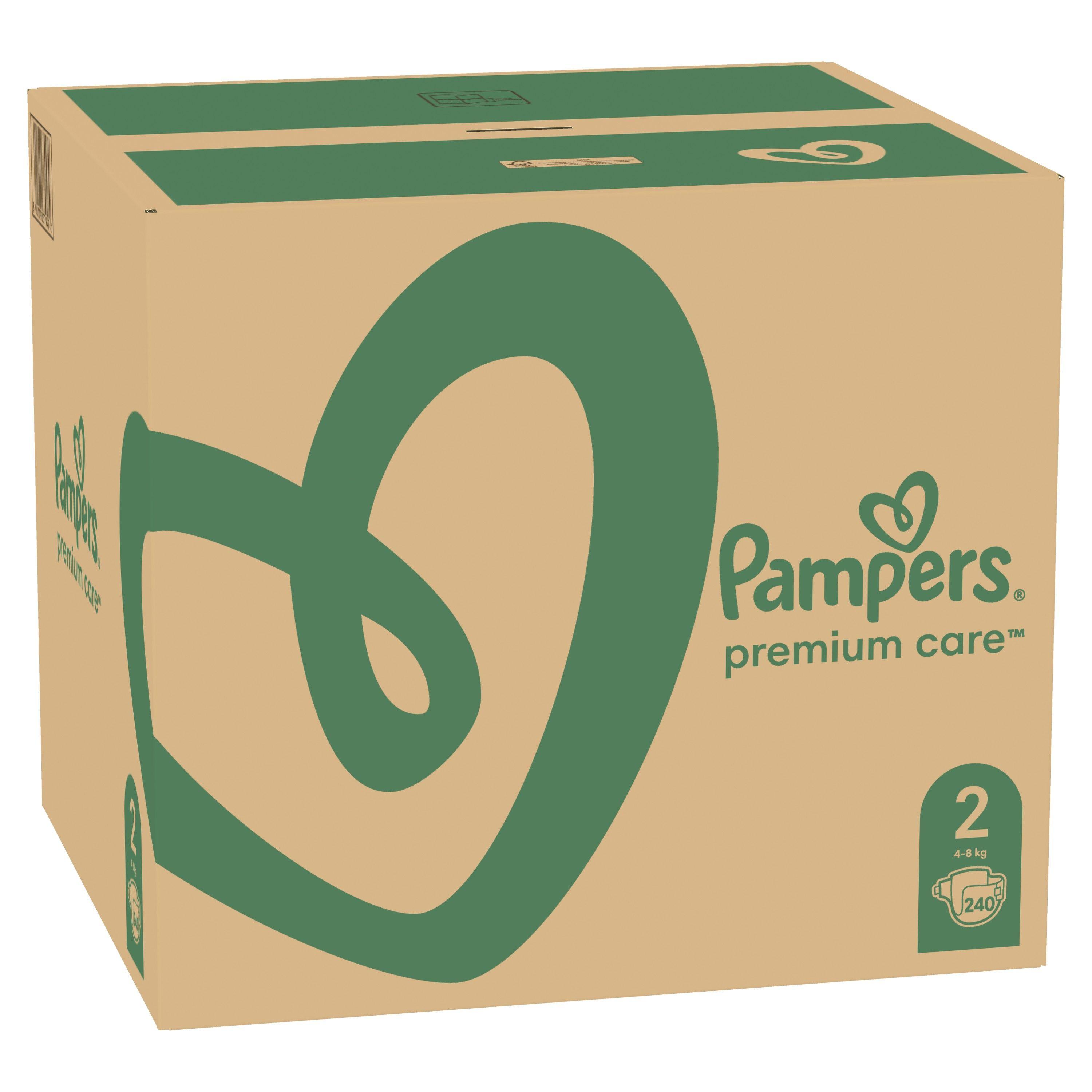 Pampers Premium Care 81689717 Size 2, Nappy x240, 4kg-8kg