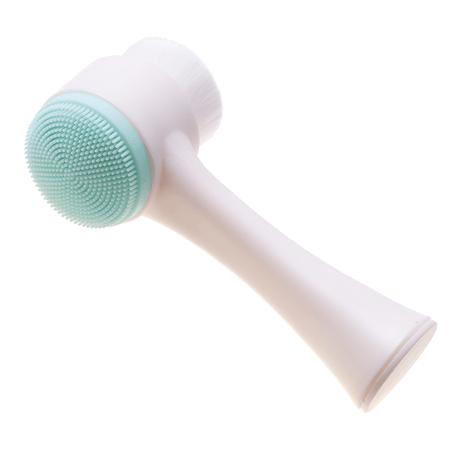 Electric face brush for massaging