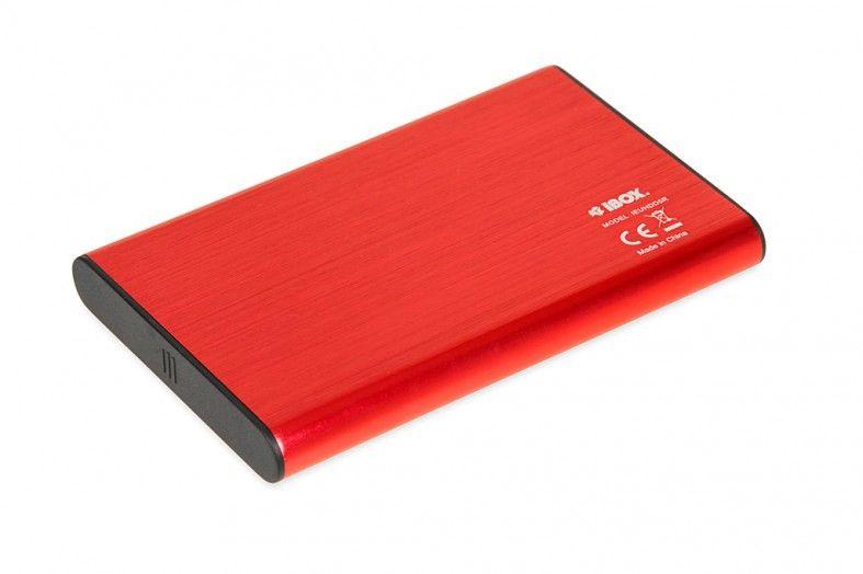 iBox HD-05 HDD/SSD enclosure Red 2.5"
