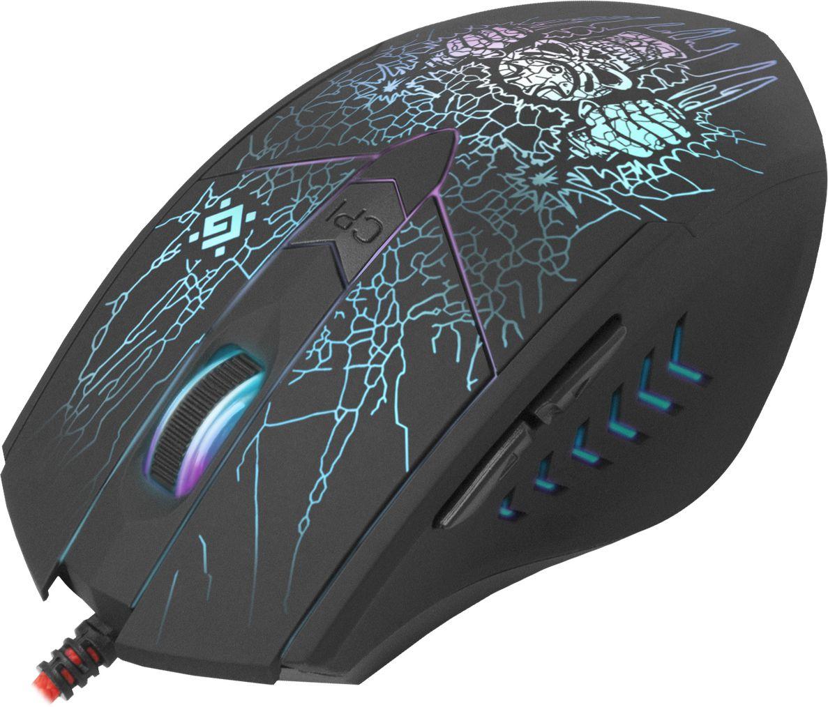 Defender Doom Fighter GM-260L mouse USB Type-A Optical 3200 DPI Ambidextrous