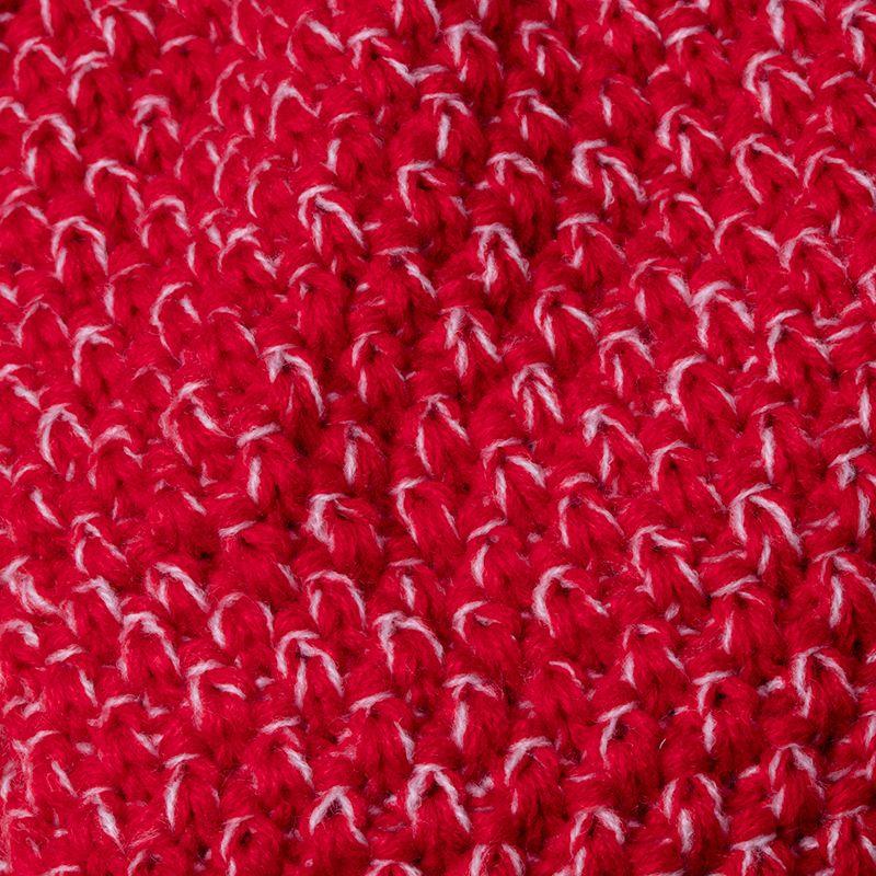 Koc w kształcie ogona syreny 80x180 - czerwony