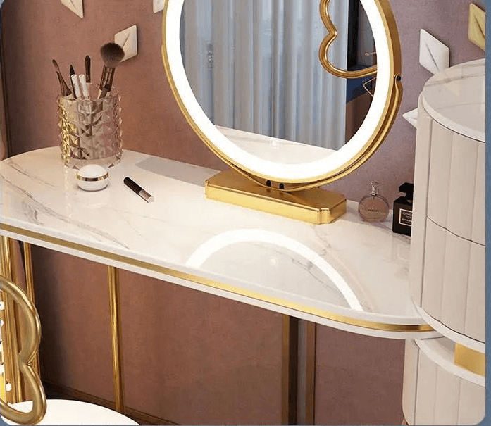 Italian style makeup toilets 80 cm - white
