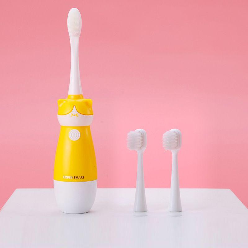 Electric toothbrush for children - yellow