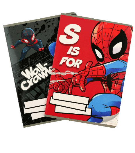 Zeszyt miękki A5 w trzy linie 16 kartek Spider Man