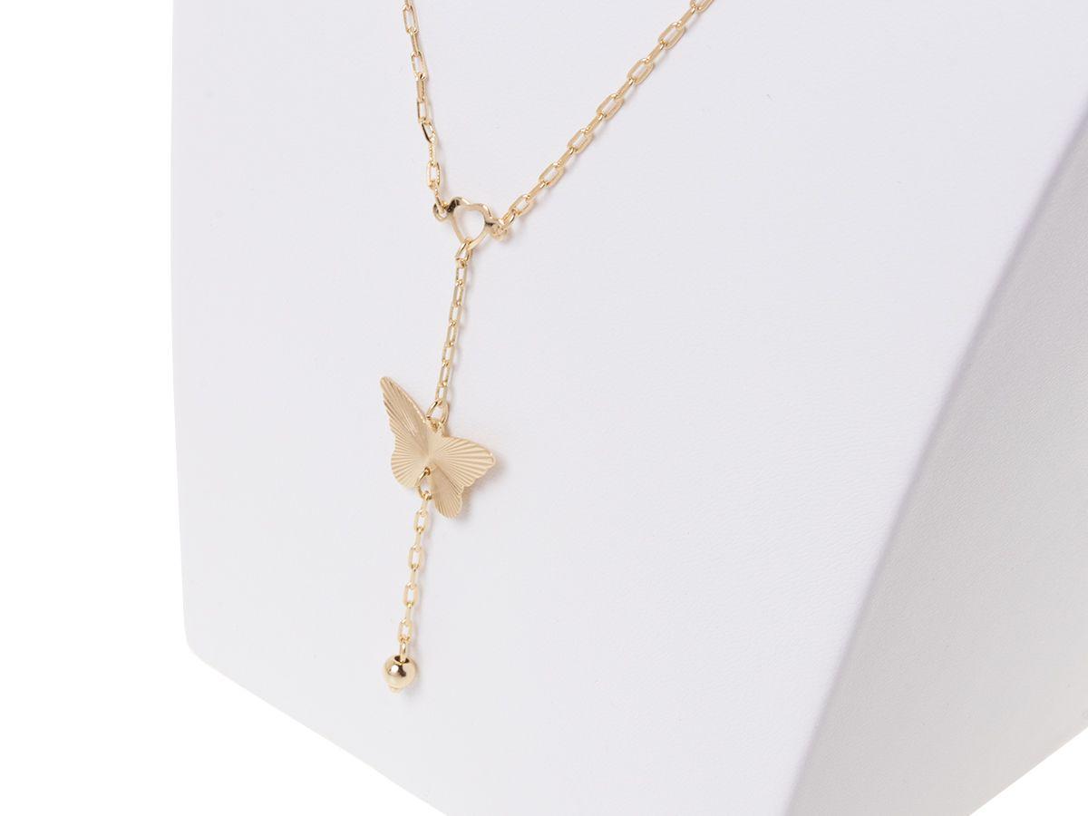Necklace Celebrity Xuping butterfly - gold