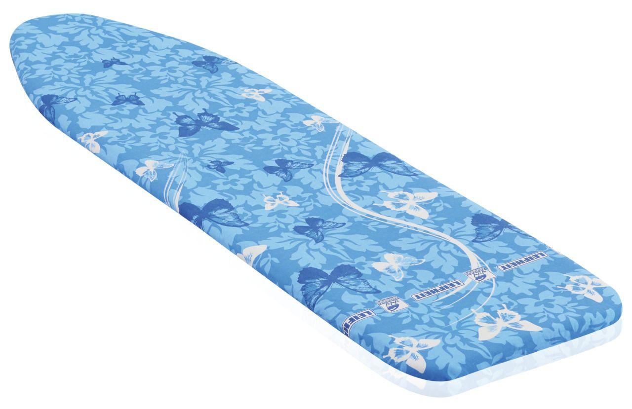 Leifheit 71606 ironing board cover Ironing board padded top cover Cotton, Polyester, Polyurethane Blue