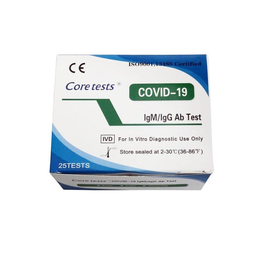 Test for coronavirus COVID-19 IgM/ gG Ab - 25 pcs box