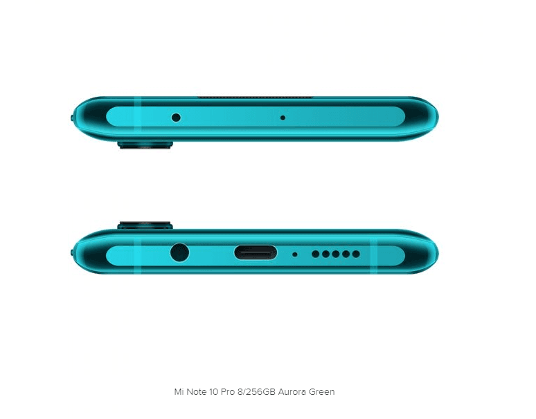 Phone Xiaomi Mi Note 10 Pro 8/256GB - green NEW (Global Version)